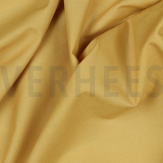 BAUMWOLLE POPELINE GOTS BANANENGELB #7