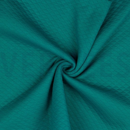 QUILT DONKER CYAN #7