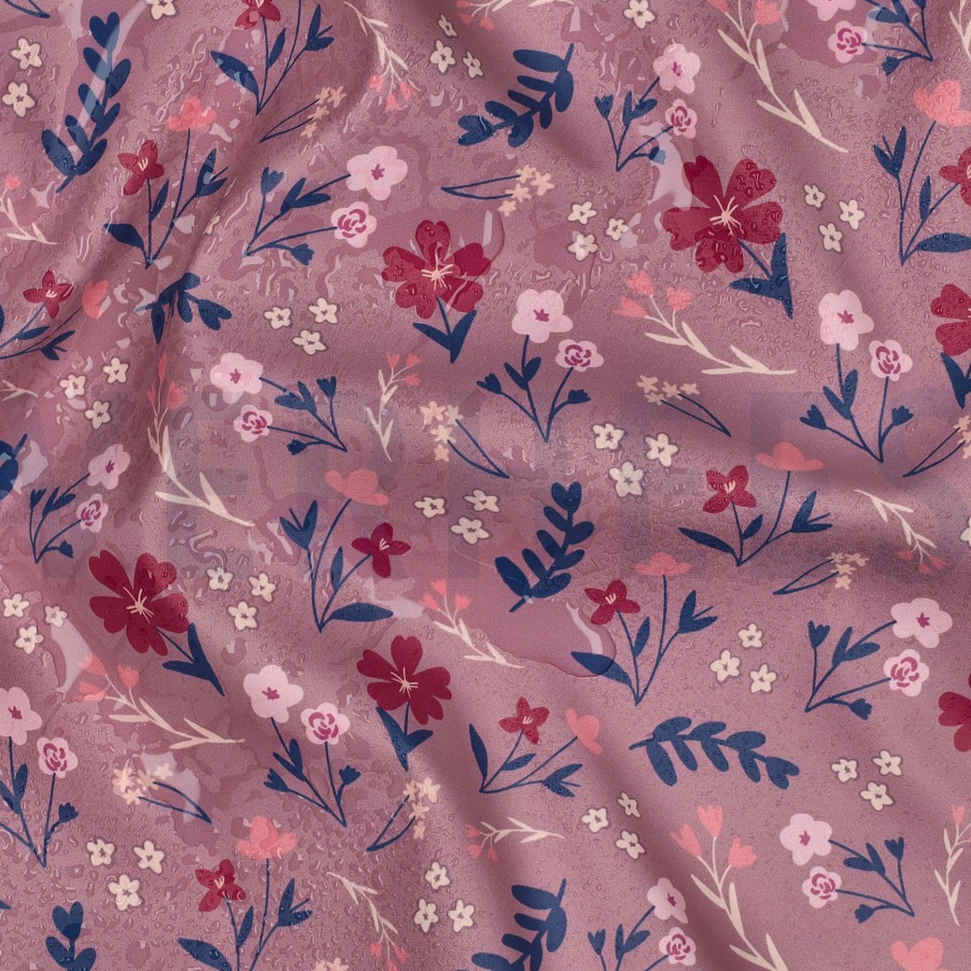 IMPERMÉABLE FLEURS MAUVE (high resolution) #2