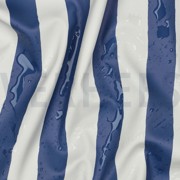 REGENMANTEL STREIFEN BLAU (thumbnail) #2