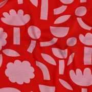 JERSEY GOTS BLUMEN JENNIFER BOURON ORANGE (thumbnail) #2