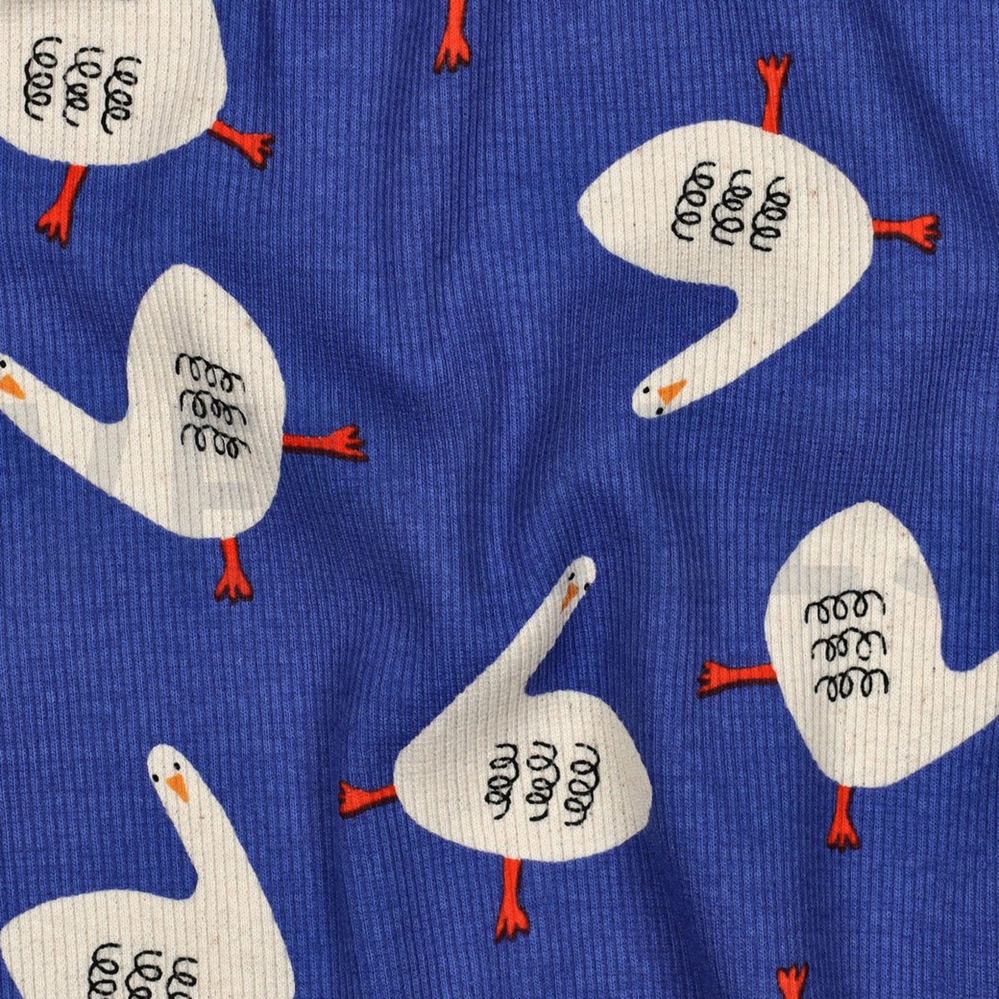 RIPPJERSEY GOTS GÄNSE JENNIFER BOURON BLAU (high resolution) #2