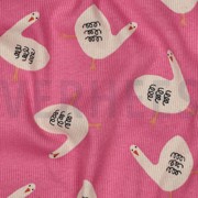 RIPPJERSEY GOTS GÄNSE JENNIFER BOURON FUCHSIA (thumbnail) #2