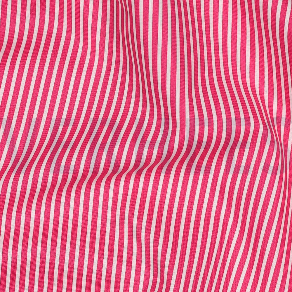 POPLIN STRIPES PINK #7