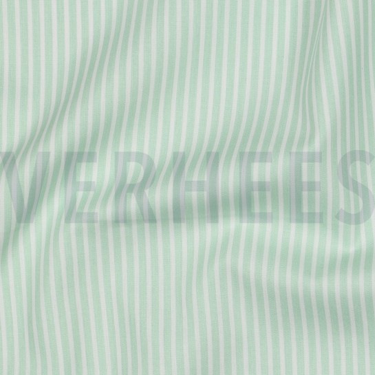 POPLIN STRIPES MINT #7
