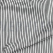 POPELINE DE COTON RAYURE GRIS (thumbnail) #2