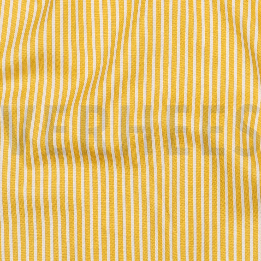 POPLIN STRIPES YELLOW #7