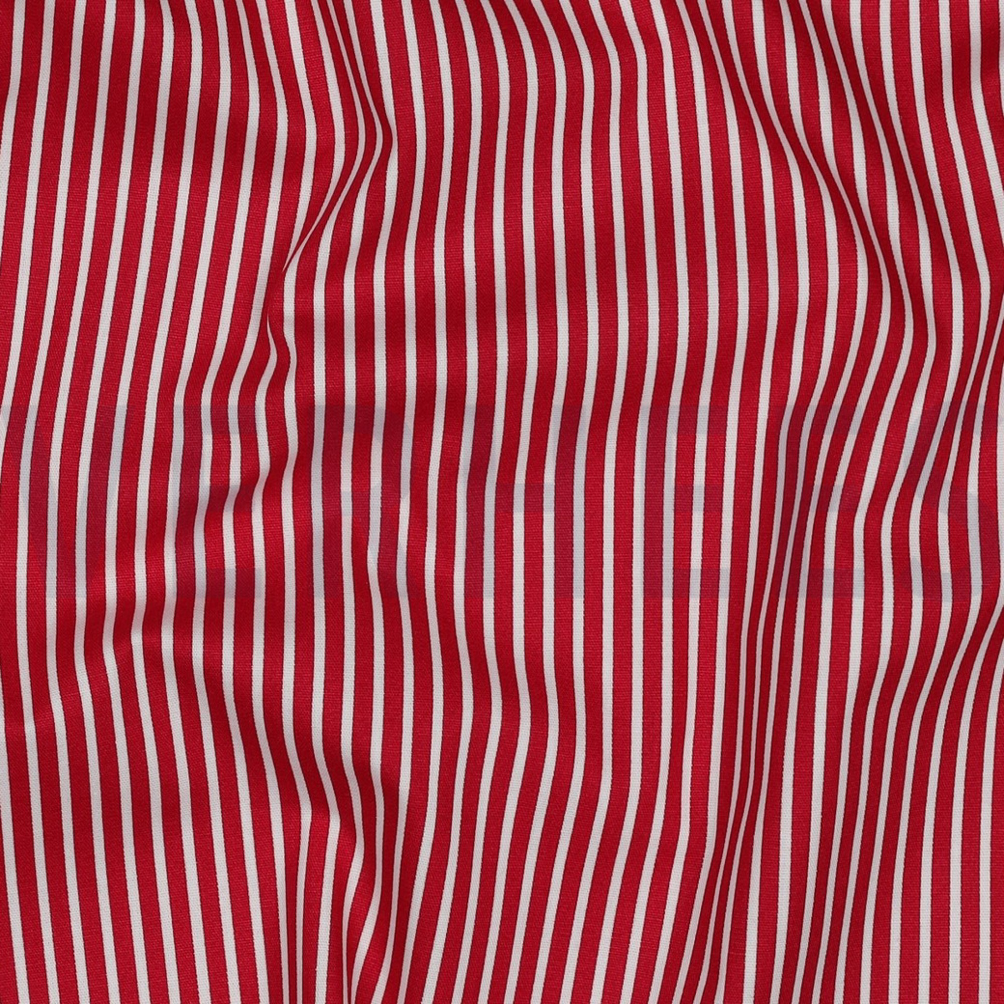 POPLIN STRIPES CERISE (high resolution) #2