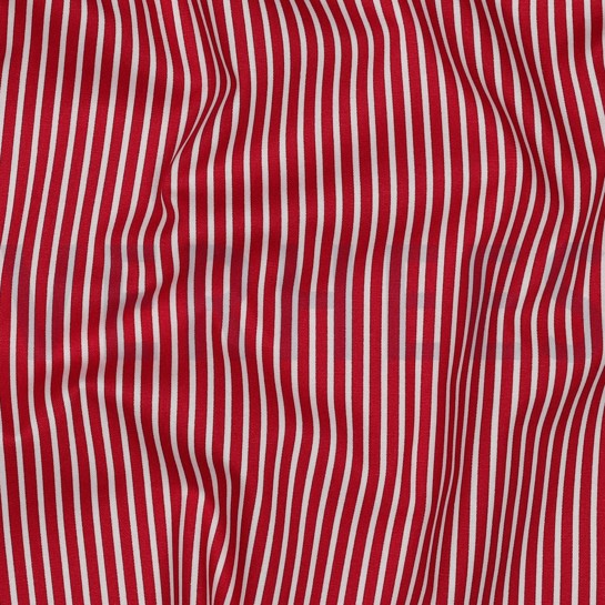 POPLIN STRIPES CERISE #7