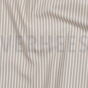 POPELINE DE COTON RAYURE SABLE (thumbnail) #2