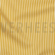 POPELINE DE COTON RAYURE OCRE (thumbnail) #2