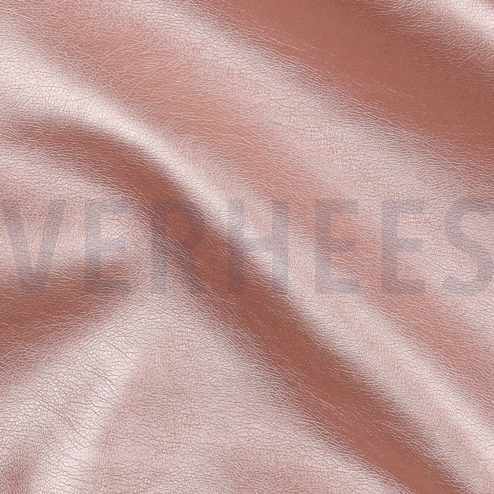 FAUX LEATHER ROSE METALLIC #7