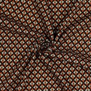 VISCOSE RADIANCE GÉOMÉTRIQUE ROUGE BRIQUE (thumbnail) #2