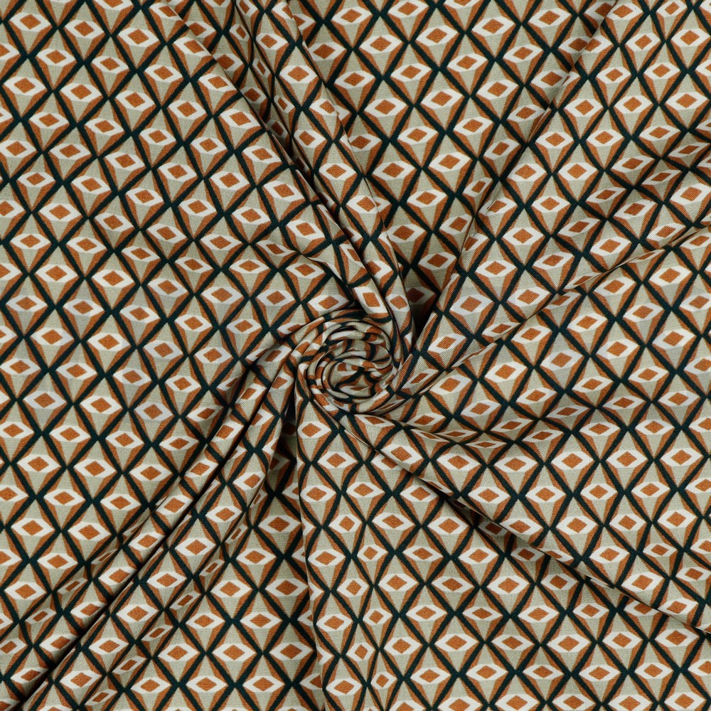 VISCOSE RADIANCE GEOMETRIC BEIGE #7