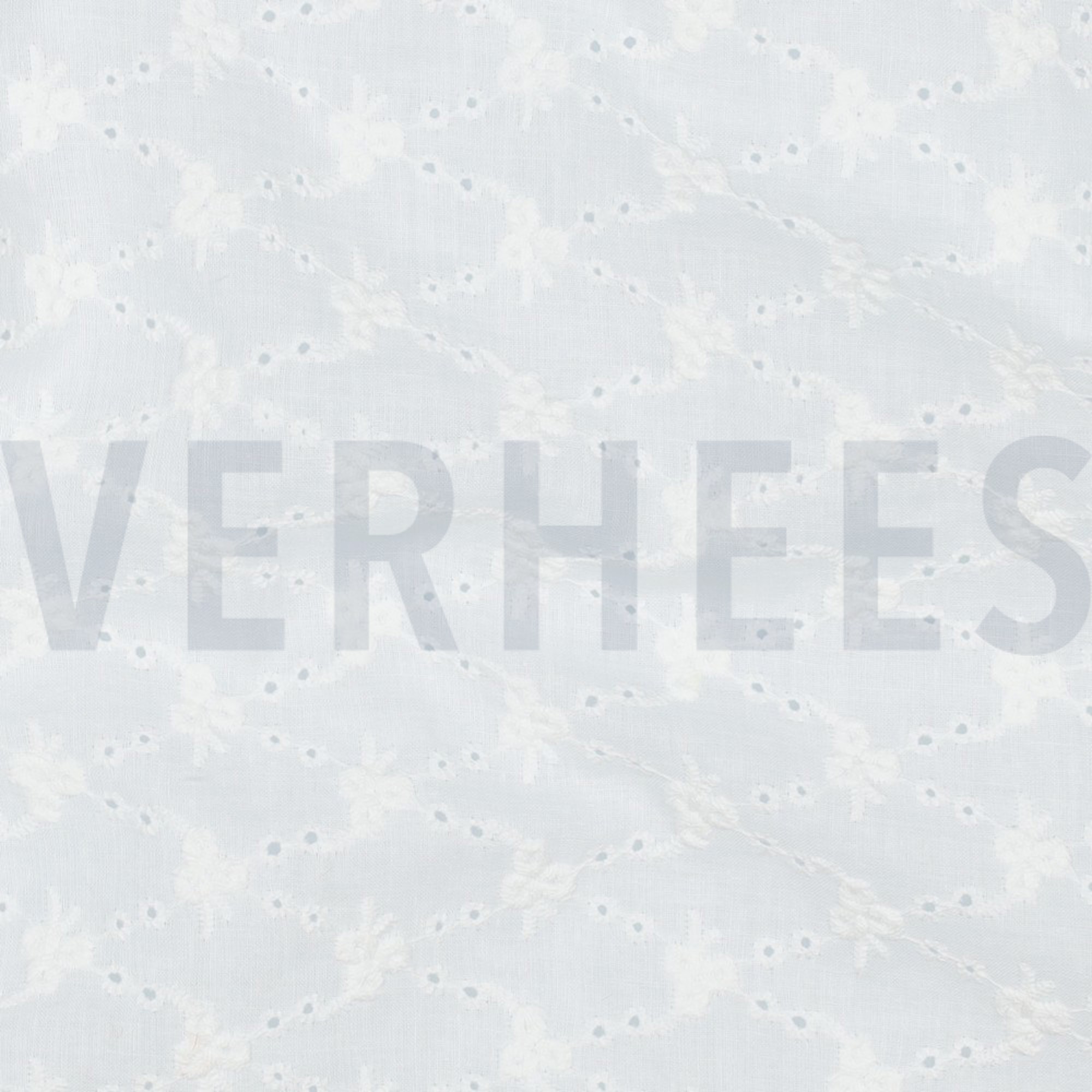 KATOEN EMBROIDERY TWEE-ZIJDIGE GOLFRAND WIT (high resolution) #2