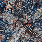 VISCOSE RADIANCE DIGITAL ETHNIC PATCH ECRU (thumbnail) #2