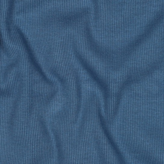 BORD-CÔTE CÔTELÉ GOTS JEAN BLEU #7
