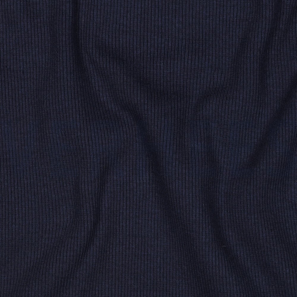 RIB BOORDSTOF GOTS MARINEBLAUW #7