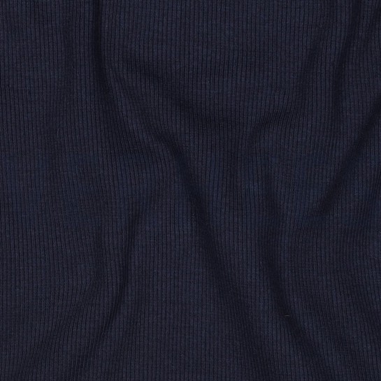 RIB BOORDSTOF GOTS MARINEBLAUW #7