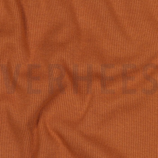 BORD-CÔTE CÔTELÉ GOTS ROUGE BRIQUE #7