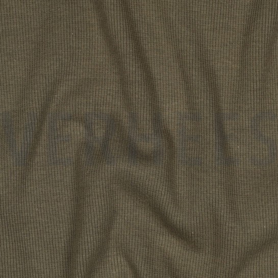 RIPPENBÜNDCHEN GOTS ARMEEGRÜN #7