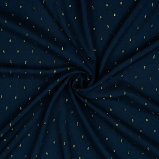 VISKOSE LUREX MARINEBLAU #7
