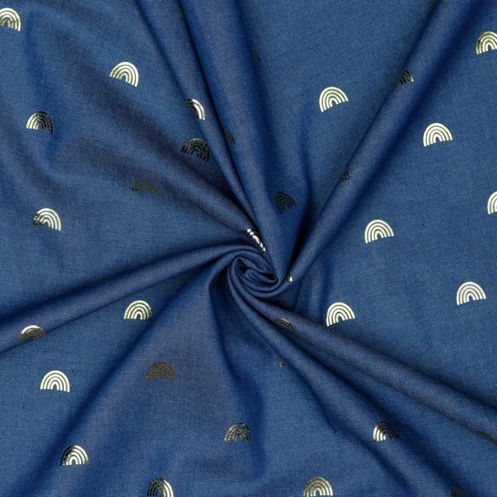 JEANS REGENBOGEN FOLIE INDIGO DONKERBLAUW #7