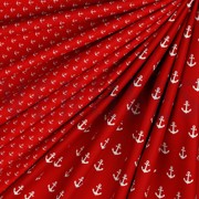 POPLIN ANCHORS RED (thumbnail) #2