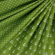 KATOENEN POPLIN ANKERS GROEN (thumbnail) #2