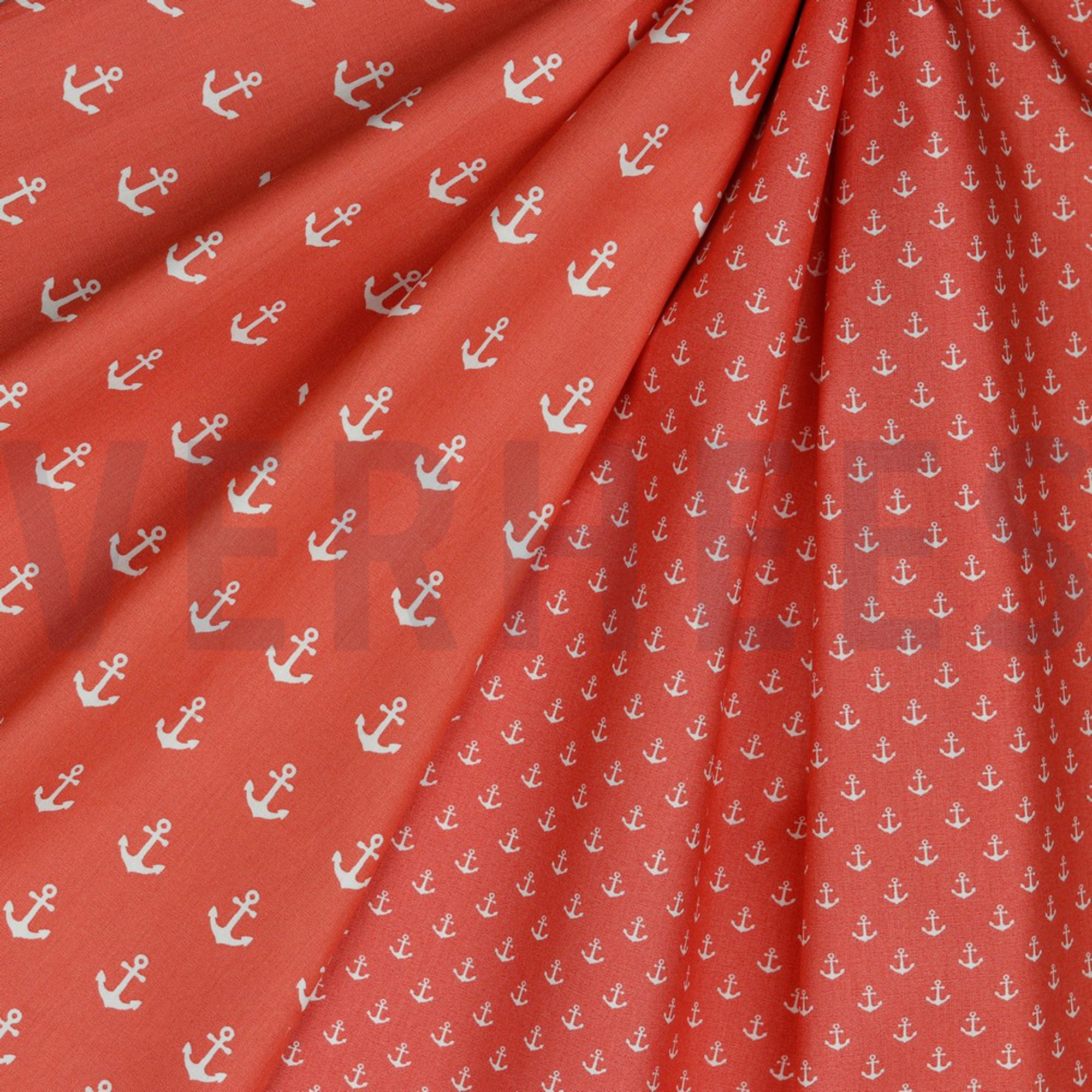 POPLIN ANCHORS CORAL (high resolution) #2