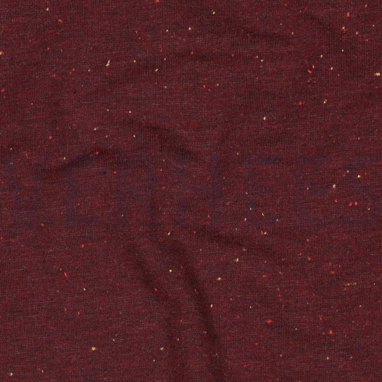 COSY COLOURS SWEAT BORDEAUX MELANGE #7