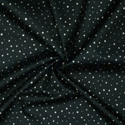 POPLIN GLITTER DOTS BLACK (thumbnail) #2