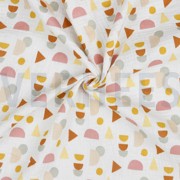 DOUBLE GAUZE GOTS DOTS WHITE (thumbnail) #2