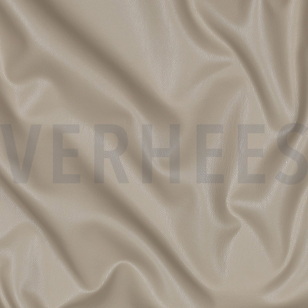 FAUX LEATHER SOFT STRETCH SAND #7