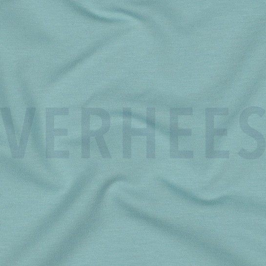 FRENCH TERRY GOTS DUNKEL AQUA #7