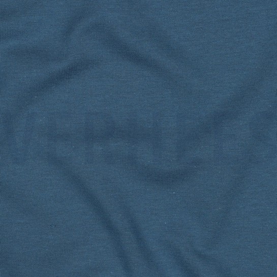 FRENCH TERRY GOTS JEANSBLAU #7