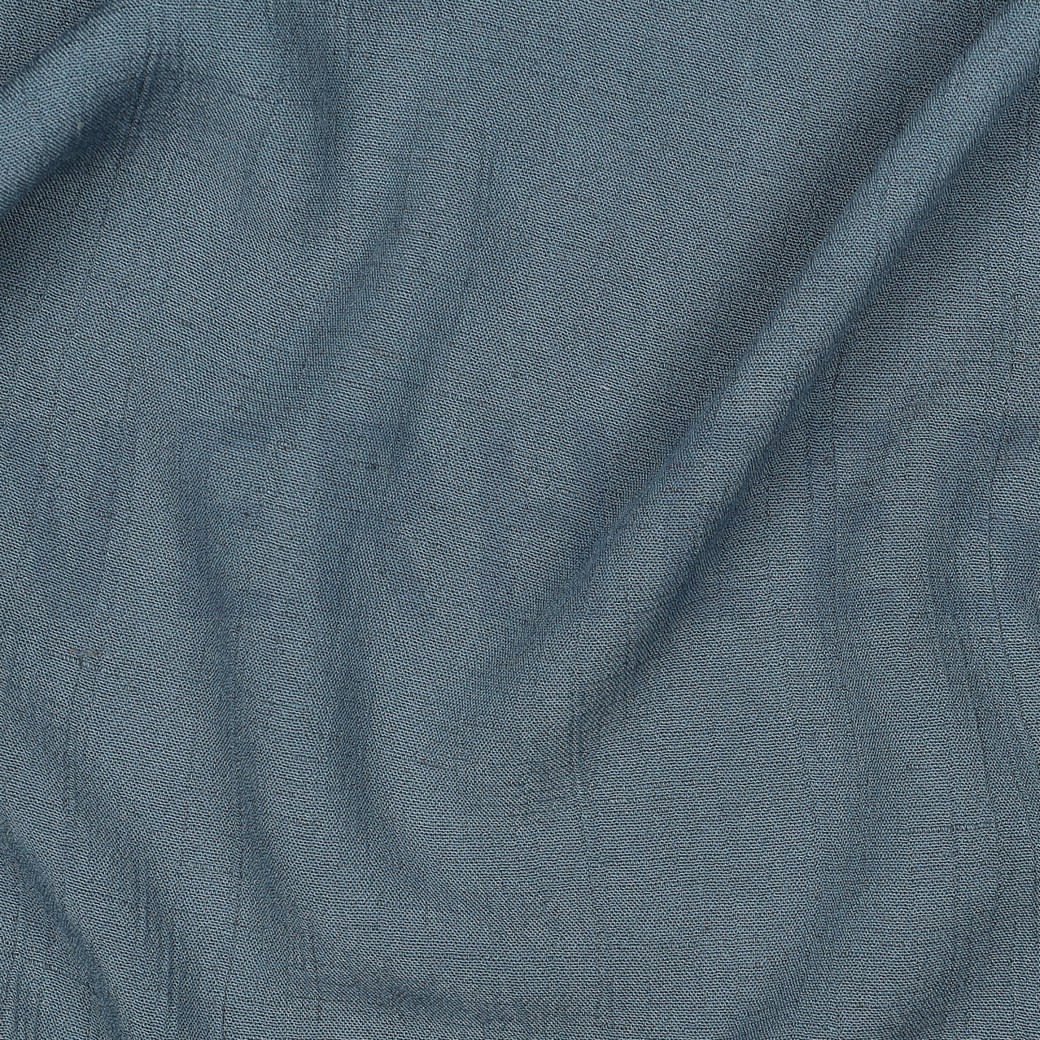 LEINEN VISKOSE CRINKLE SCHATTENBLAU #7