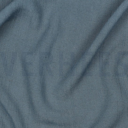 LEINEN VISKOSE CRINKLE SCHATTENBLAU #7