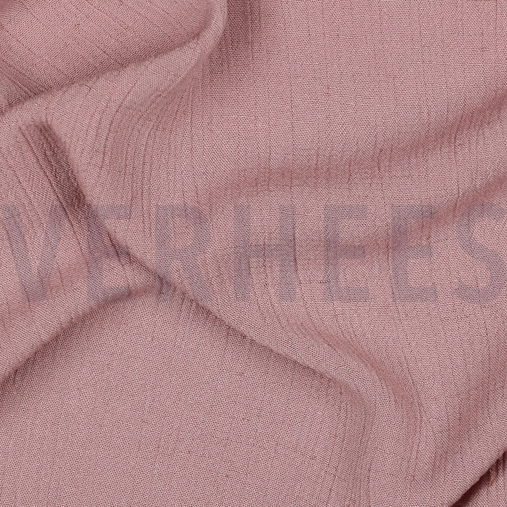 LINEN VISCOSE CRINKLE OLD BLUSH #7