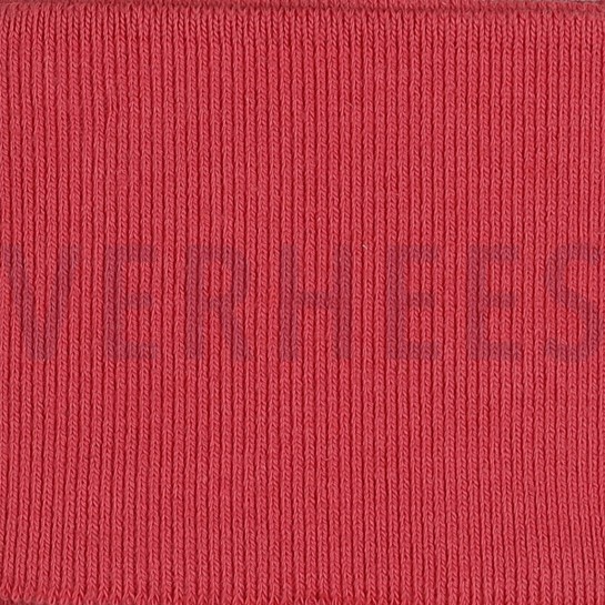 CUFFS BÜNDCHEN GOTS 7CM WARME KORALLE #7