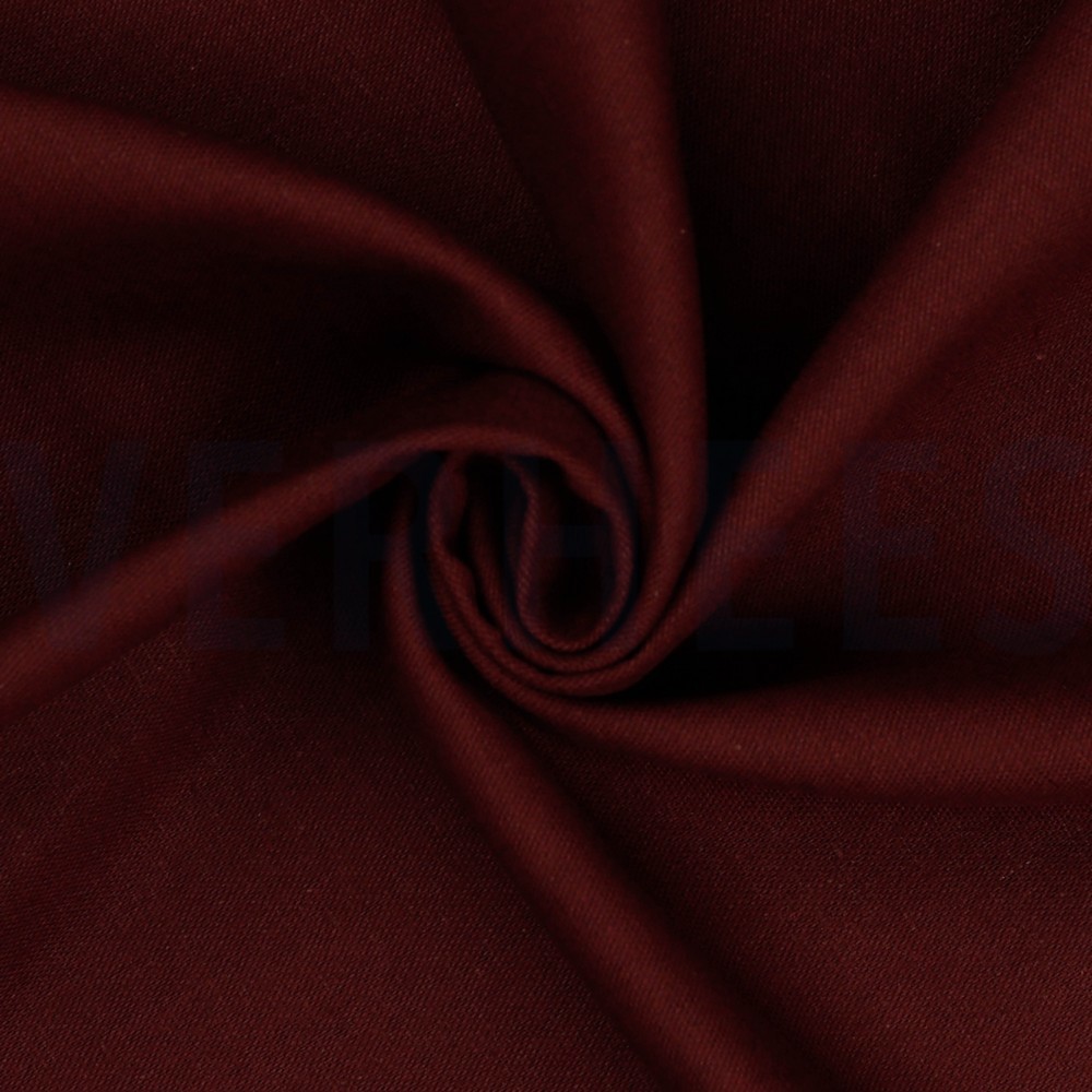 LEINEN VISKOSE SPANDEX BORDEAUXROT #7