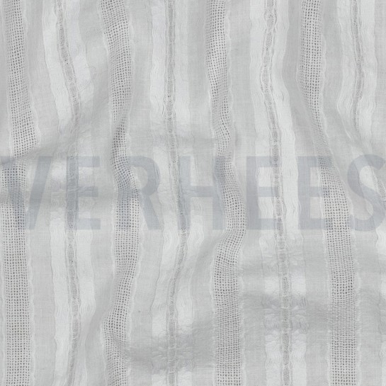 COTTON DOBBY OPTICAL WHITE #7