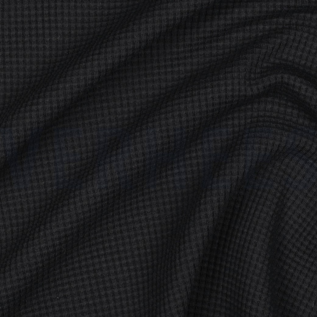 WAFFLE JERSEY GOTS BLACK #7