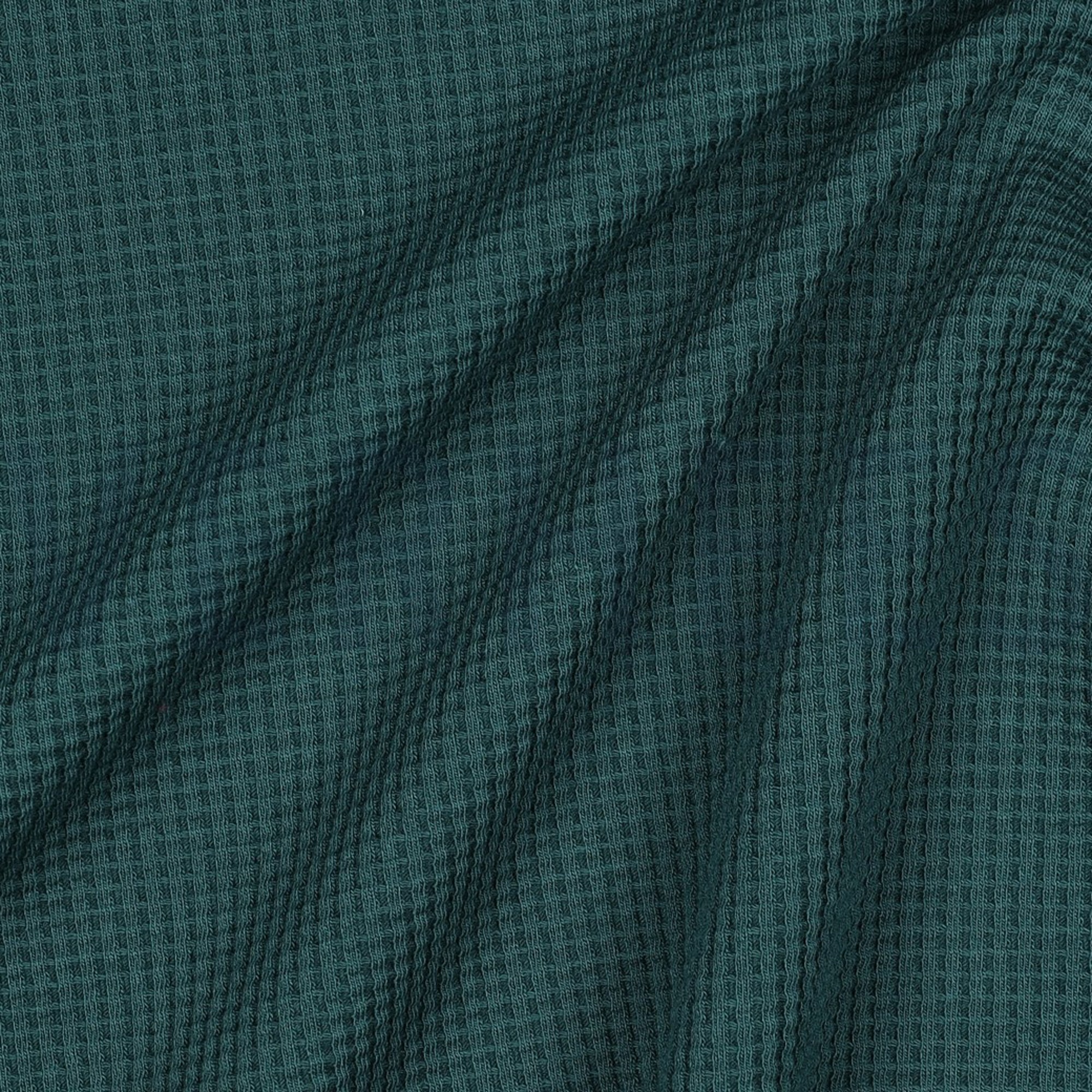 WAFFLE JERSEY GOTS DARK GREEN (high resolution) #2