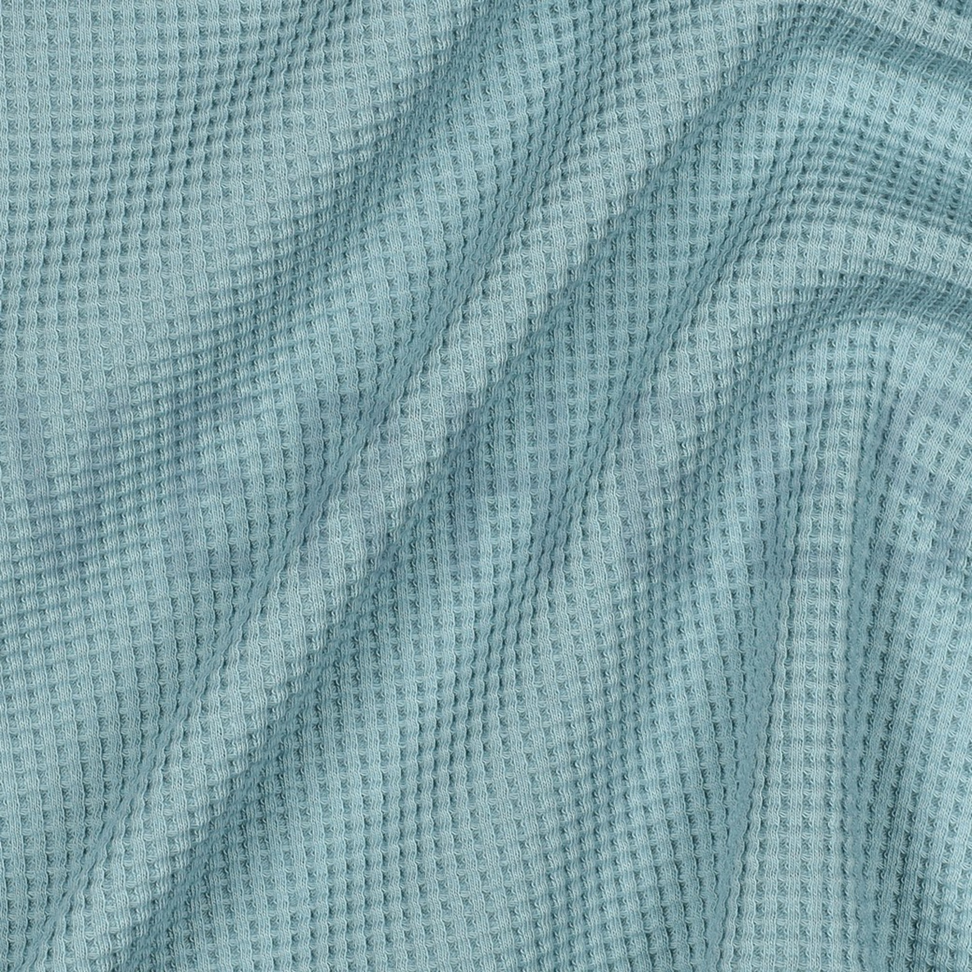 WAFFLE JERSEY GOTS DARK AQUA (high resolution) #2
