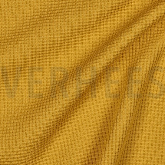 WAFFLE JERSEY GOTS MUSTARD #7