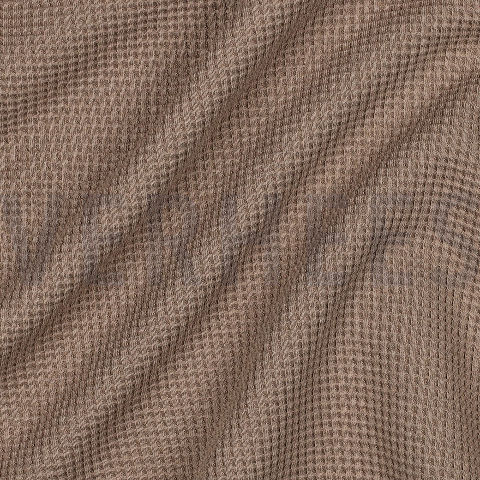 WAFFLE JERSEY GOTS TAUPE (high resolution) #2