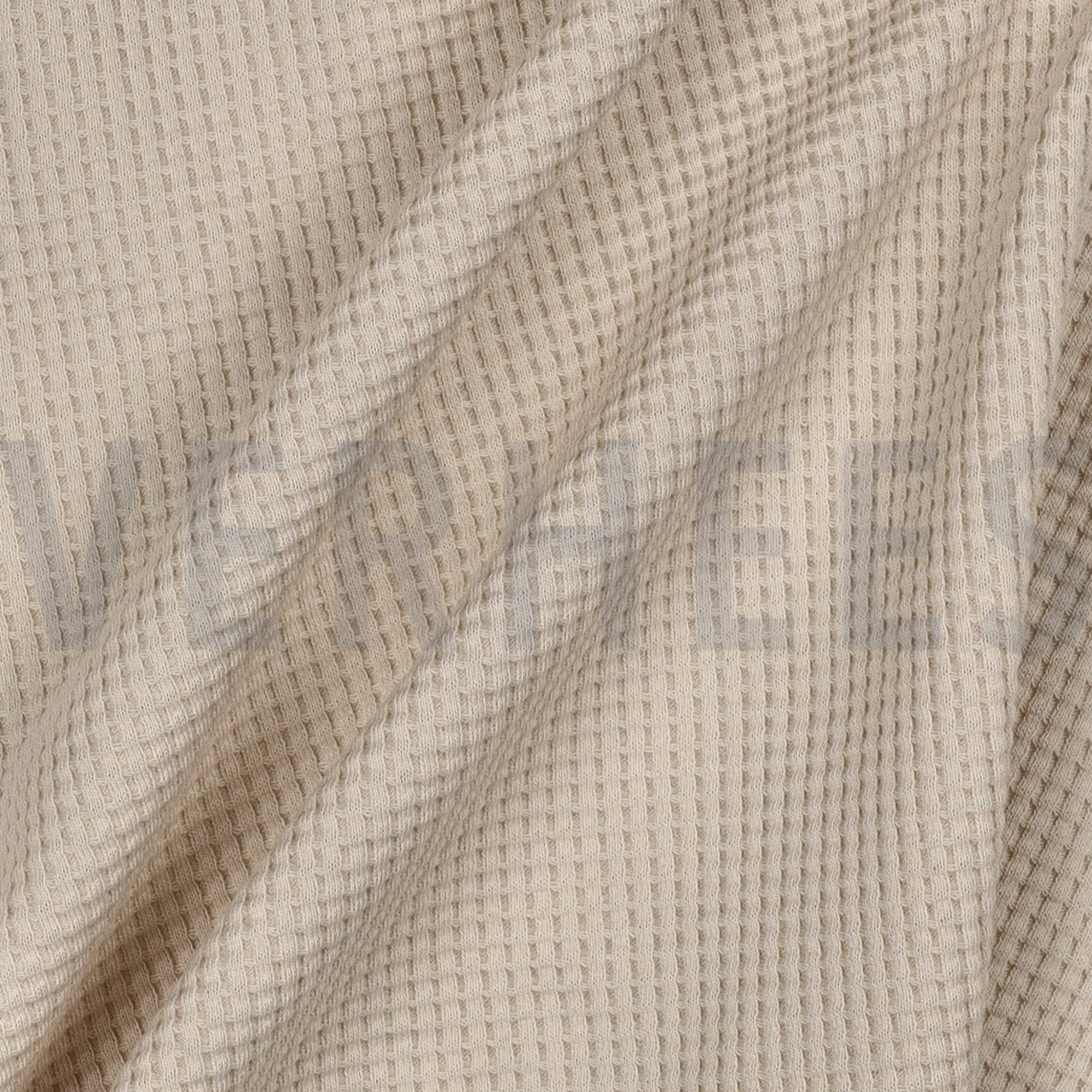 WAFFLE JERSEY GOTS LIGHT SAND (high resolution) #2