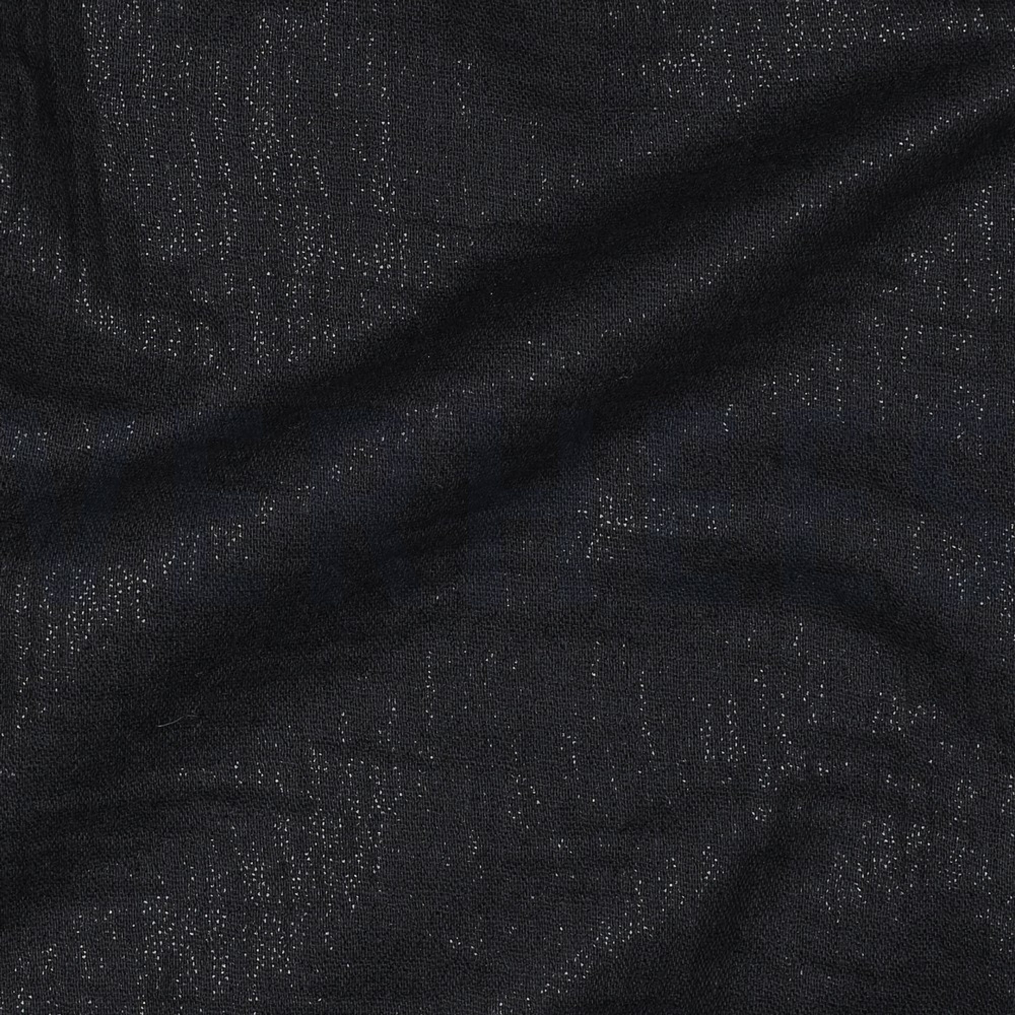 DOUBLE GAUZE FOLIE ZWART (high resolution) #2