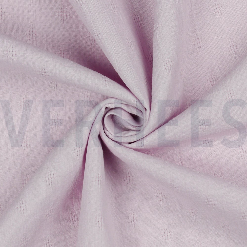 COTON DOBBY LAVÉ LILAS #7